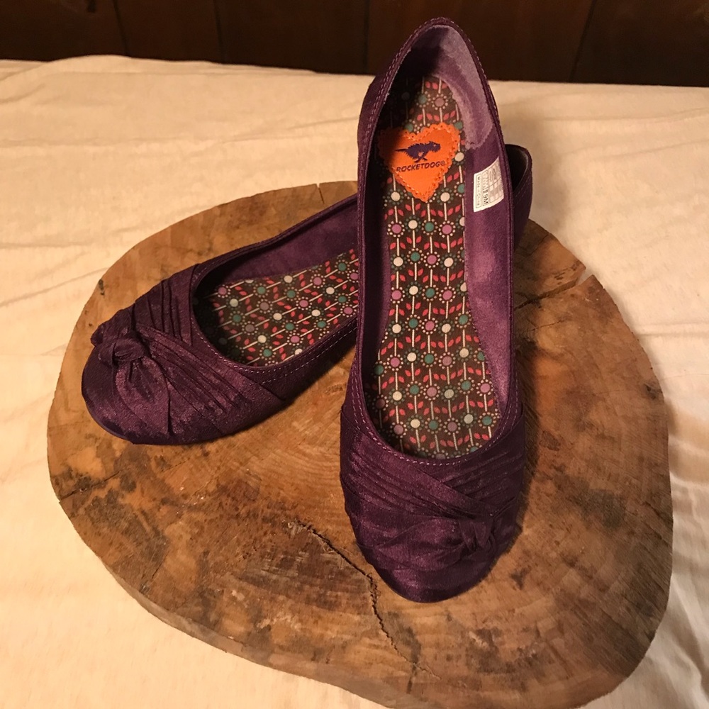 Rocket Dog Ballet Flats Purple Size 9